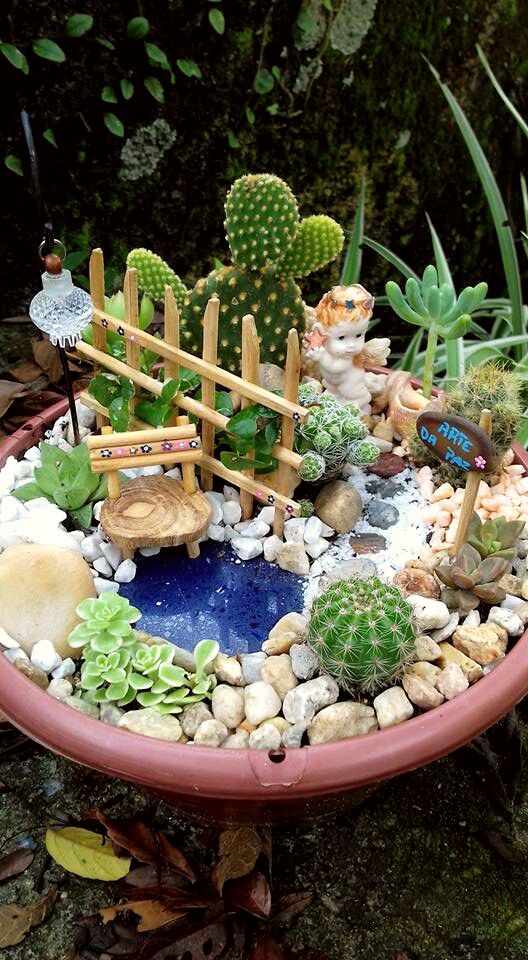 Conhecendo Mini Jardins com a Arte de Viver