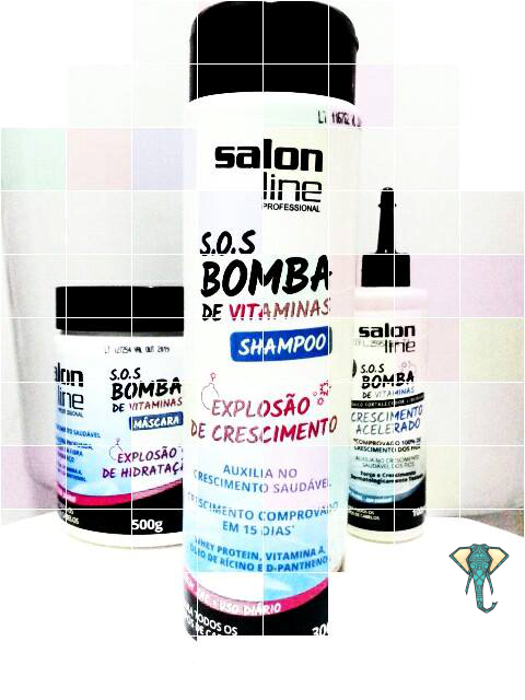 Shampoo S.O.S de Vitaminas – Salon Line